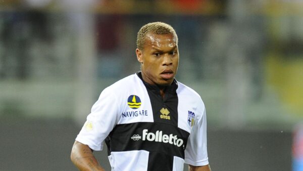 Biabiany Jonathan Parma 2013 maglia crociata azione ifa